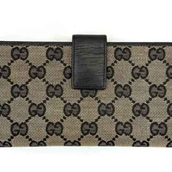 GUCCI (Rare)BAMBOO LONG WALLET [NO PEELING] PRE-LOVED! - Picture 4 of 14